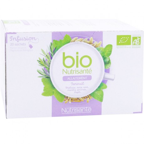 NUTRISANTE BIO ALLAITEMENT INFUSION 20 SACHETS