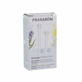 PRANAROM KIT DE RECHARGE POUR DIFFUSEUR PRISE 3 TIGES 30ML + 1 TIGE 10ML