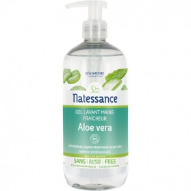 NATESSANCE GEL LAVANT MAINS FRAICHEUR ALOE VERA 500ML