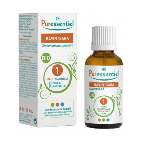 PURESSENTIEL HUILE ESSENTIELLE RAVINTSARA BIO 30 ML