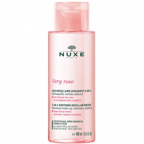 NUXE VERY ROSE EAU MICELLAIRE  APISANTE 3 EN 1 400ML