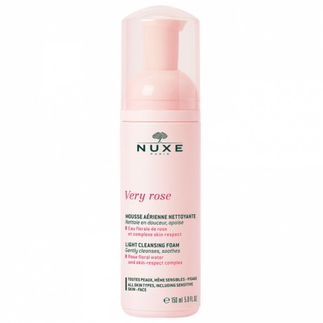 NUXE VERY ROSE MOUSSE AERIENNE NETTOYANTE 150ML