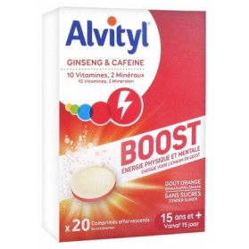 ALVITYL BOOST GINSENG ET CAFÉINE 20 COMPRIMÉS