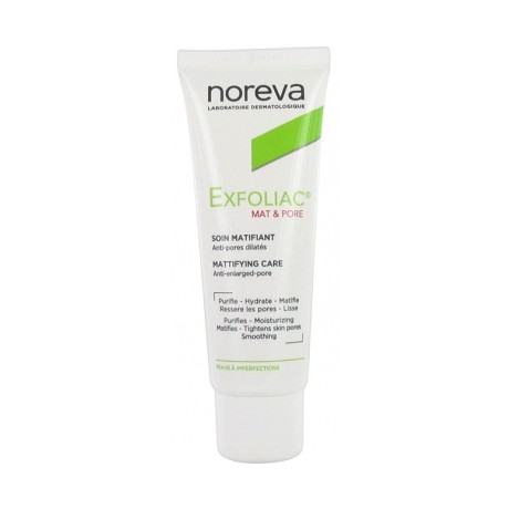 NOREVA EXFOLIAC MAT & PORE SOIN MATIFIANT 40 ML