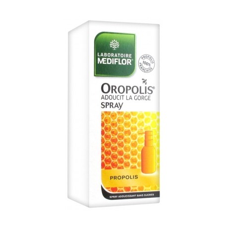 MÉDIFLOR OROPOLIS SPRAY ADOUCISSANT POUR LA GORGE 20 ML