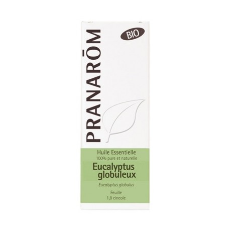 PRANARÔM HUILE ESSENTIELLE EUCALYPTUS GLOBULEUX (EUCALYPTUS GLOBULUS) BIO 10 ML