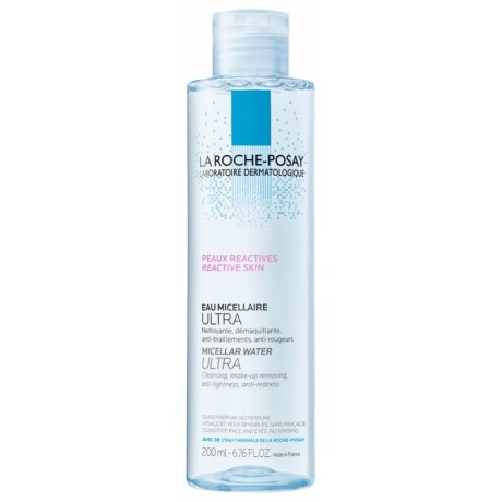 LA ROCHE-POSAY EAU MICELLAIRE ULTRA PEAUX RÉACTIVES 200 ML