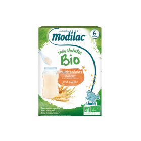 MODILAC MES CÉRÉALES MULTICÉRÉALES BIO 250G DÈS 6 MOIS