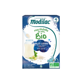 MODILAC MES CÉRÉALES DU SOIR NUIT CALME BIO 250G DÈS 4 MOIS