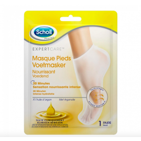 SCHOLL MASQUE PIEDS NOURRISSANT HUILE ARGAN 1 PAIRE