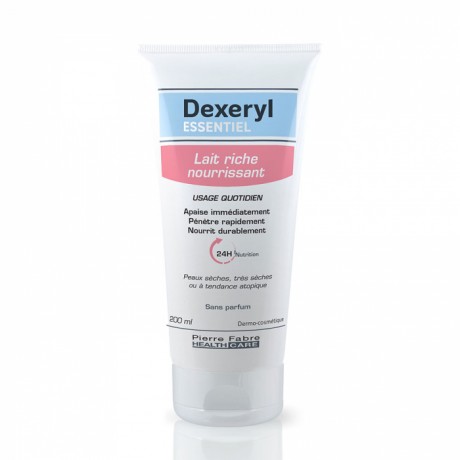 DEXERYL LAIT RICHE NOURRISSANT ESSENTIEL PEAUX SECHES 200ML