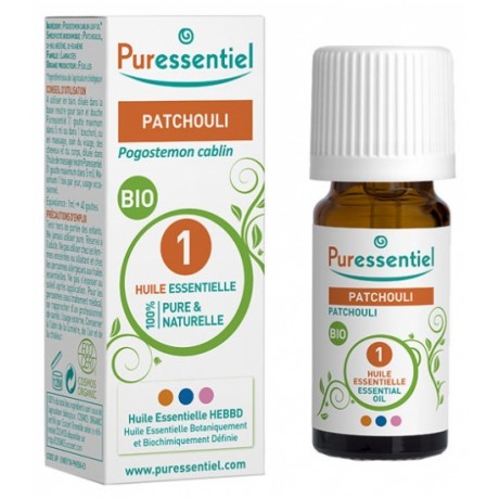 PURESSENTIEL HUILE ESSENTIELLE PATCHOULI (POGOSTEMON CABLIN) BIO 5 ML