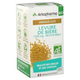 ARKOPHARMA ARKOGÉLULES LEVURE DE BIÈRE BIO 45 GÉLULES