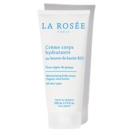 LA ROSEE CREME CORPS HYDRATANTE AU BEURRE DE KARITE BIO 200ML