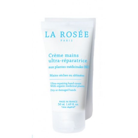 LA ROSEE CREME MAINS ULTRA-REPARATRICE AUX PLANTES MEDICINALES BIO 50ML