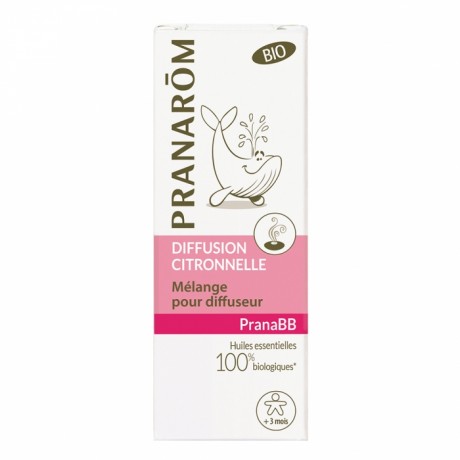 PRANAROM PRANABB DIFFUSION CITRONELLE BIO 10ML