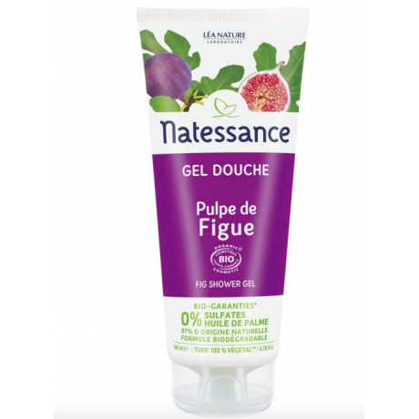 NATESSANCE GEL DOUCHE PULPE DE FIGUE BIO 200ML