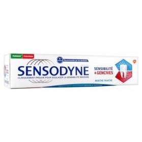 SENSODYNE SENSIBLITÉ & GENCIVES MENTHE FRAÎCHE 75 ML