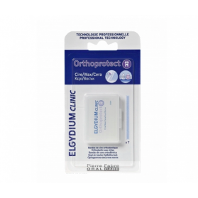 ELGYDIUM ORTHOPROTECT BANDES DE CIRE ORTHODONTIQUES X7