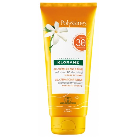 KLORANE SOLAIRE GEL-CREME SPF 30 200ML