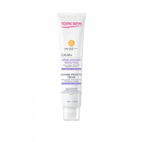 TOPICREM CALM+ CREME APAISANTE PROTECTRICE PEAUX INTOLERANTES SPF50+ 40ML