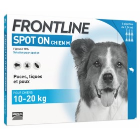 Frontline Spot on Chien M 6 pipettes