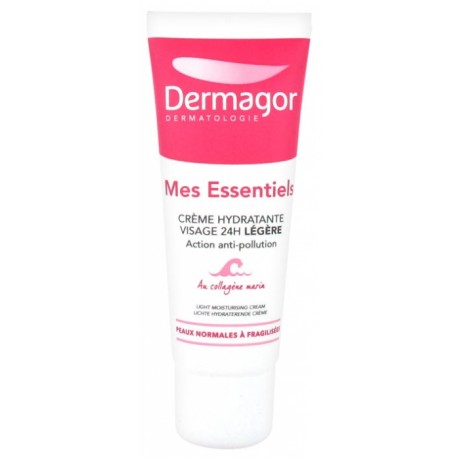 DERMAGOR MES ESSENTIELS CRÈME HYDRATANTE VISAGE 24H LÉGÈRE 40 ML