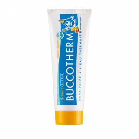 BUCCOTHERM GEL DENTIFRICE ICE TEA PECHE BIO JUNIORS 7-12 ANS 50ML