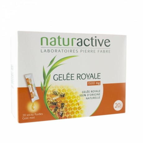 NATURACTIVE GELEE ROYALE 20 STICKS GAMME FLUIDE