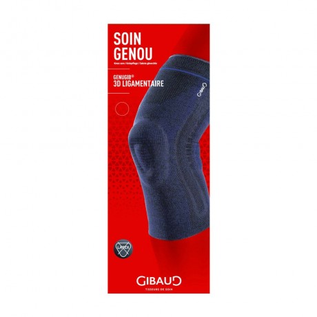 GIBAUD GENUGIB 3D Genouillère rotulienne bleu T4