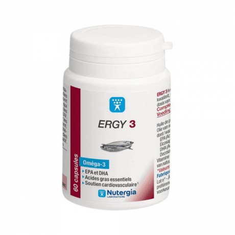 NUTERGIA ERGY 3 60 CAPSULES