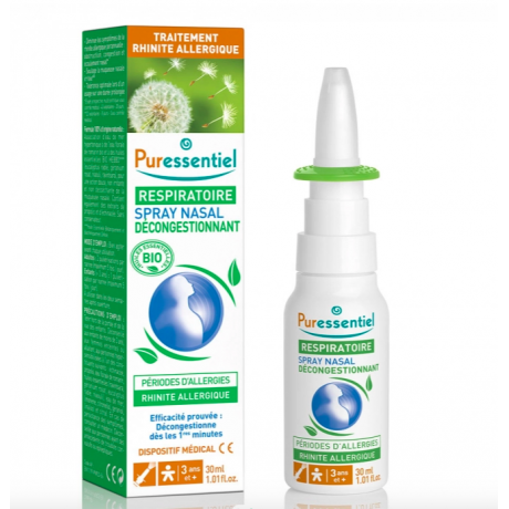 PURESSENTIEL SPRAY NASAL DECONGESTIONNANT RESPIRATOIRE 30ML