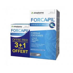 ARKOPHARMA FORCAPIL FORMULE FORTIFIANTE CHEVEUX ET ONGLES 180 + 60 GELULES