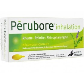 PERUBORE INHALATION capsule pour inhalation par vapeur