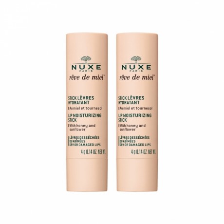 NUXE Rêve de Miel - Stick lèvres hydratant, 2x4g