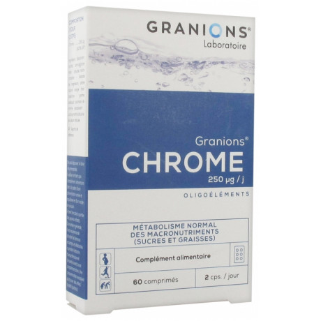 GRANIONS CHROME 250 ΜG 60 COMPRIMÉS