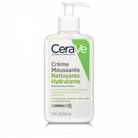 CERAVE CREME MOUSSANTE NETTOYANTE HYDRATANTE 236ML