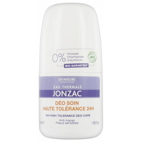 EAU DE JONZAC DÉO SOIN HAUTE TOLÉRANCE 24H BIO 50 ML