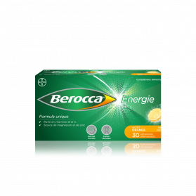 BEROCCA ENERGIE ORANGE 30 COMPRIMES EFFERVESCENTS