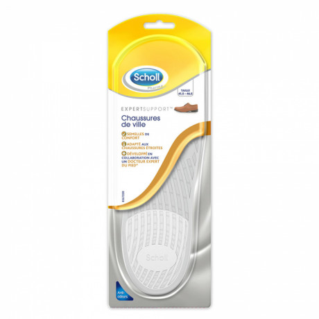 SCHOLL SEMELLES CONFORT CHAUSSURES VILLE EXPERT SUPPORT POINTURE 41,5 - 46,5