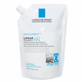 LA ROCHE POSAY LIPIKAR SYNDET AP+ CREME LAVANTE ECO RECHARGE 400ML