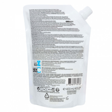 LA ROCHE POSAY LIPIKAR SYNDET AP+ CREME LAVANTE ECO RECHARGE 400ML