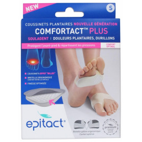 EPITACT COUSSINETS PLANTAIRES NOUVELLE GÉNÉRATION COMFORTACT PLUS 1 PAIRE - TAILLE : TAILLE S 36-38