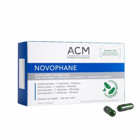 ACM NOVOPHANE ONGLES ET CHEVEUX 180 GELULES