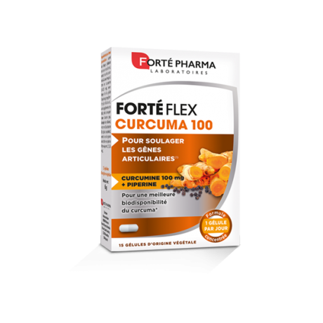 FORTE FLEX CURCUMA 100 15 GELULES