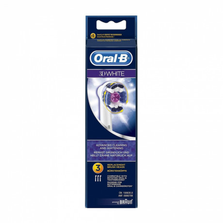 ORAL-B 3D WHITE BROSSETTES POUR BROSSE A DENTS ELECTRIQUE X3