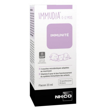 NHCO IMMUDIA Immunité 0-12 mois 23ml