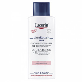 EUCERIN UREAREPAIR PLUS LOTION CORPORELLE EMOLLIENT 5% D'UREE PARFUME 400ML