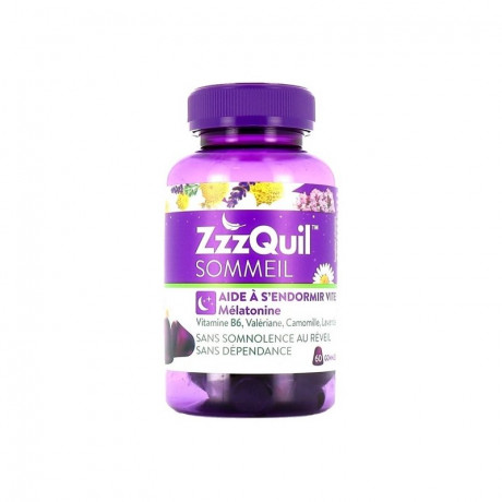 ZZZQUIL SOMMEIL 60 GOMMES