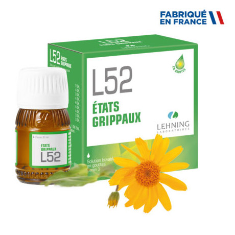 LEHNING L52 ETATS GRIPPAUX 30ML